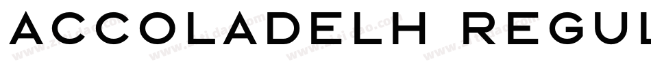 AccoladeLH Regular字体转换